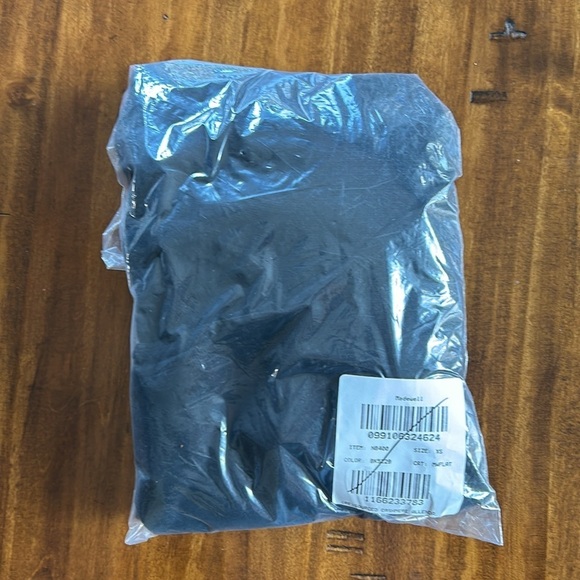 Madewell (Re)sourced Cashmere Allendale Hoodie Sweater NB400 XS black - Picture 3 of 3